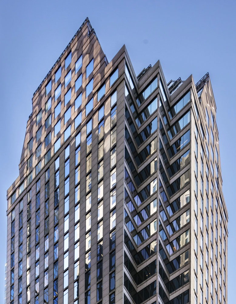 Rendering of the atrium space at Paramount 31W52nd