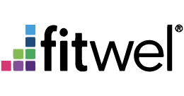 Colored horizontal Fitwel logo